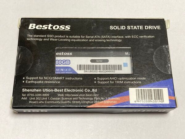 Bestoss M.2 SATA SSD 480GB