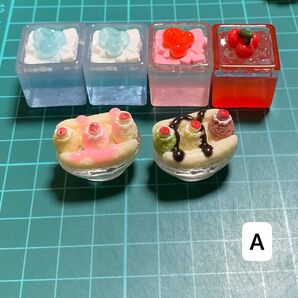 1セット280円デコパーツ コメントにアルファベットお願いたします