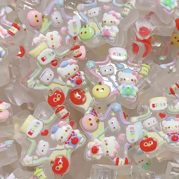 NO.615 1個40円 デコパーツ ハンドメイド 素材 資材