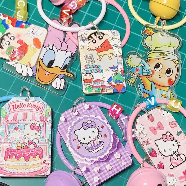 アクリル キーホルダー コメントにページ番号をよろしくお願いたします