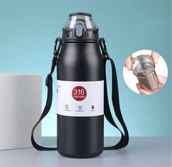 水筒 600ml 保温 保冷 直飲み 魔法瓶 洗いやすい スポーツ 保温ボトル ステンレスボトル 子供 子供用 キッズ 2WAY