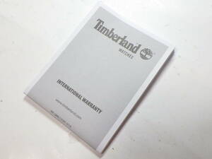 ティンバーランド 時計用 保証書 @1089