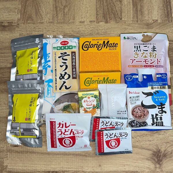 食品いろいろ 詰め合わせ 9点+おまけ