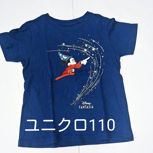 ユニクロ キッズ半袖Tシャツ 110cm ミッキーマウス ディズニー