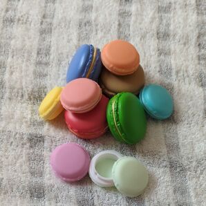 食品サンプル マカロン 小物入れ スクイーズ