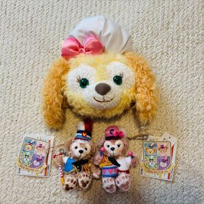 ディズニー クッキー パスケース ダッフィー シェリーメイ ぬいぐるみストラップ 35周年 ハッピーマーチングファン まとめ売り