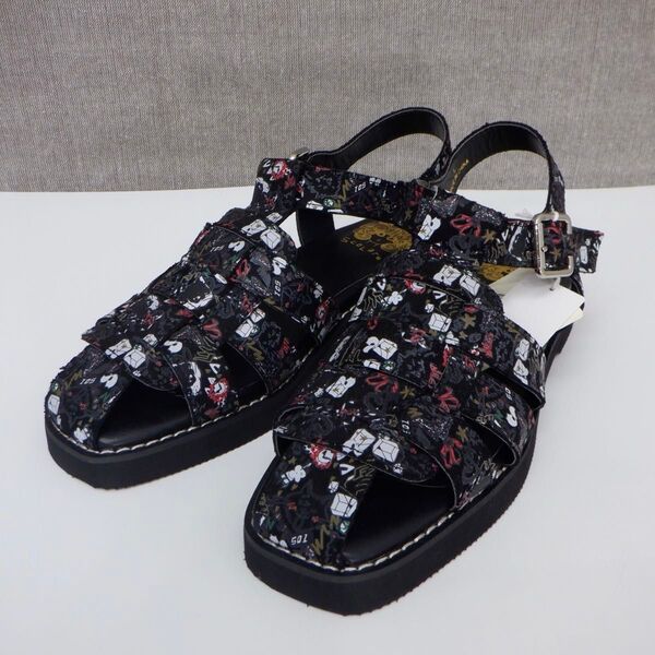 スカラー SS-171 総柄グルカ サンダル Lサイズ