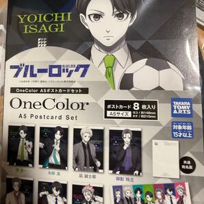 ブルーロック One Color A5ポストカード