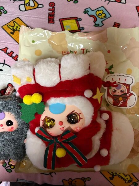 babythree400% クリスマス シークレット オイル目 ぬいぐるみ