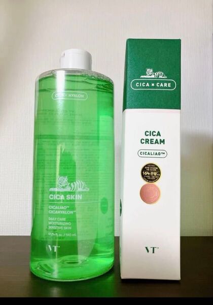 【新品未使用】VT CICA 化粧水 大容量 510ml + CICAクリーム100ml セット販売