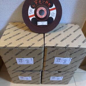新品未使用!高周波グラインダー砥石レヂボンRK4箱セット!180mm