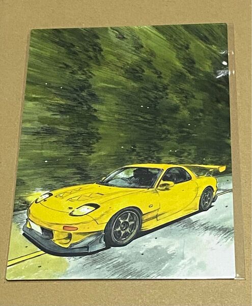 頭文字D 高橋啓介 ポスターカード しげの秀一原画展 FD3S