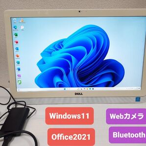 DELL 一体型PC Windows11 Office2021 エクセル ワード パワーポイント Webカメラ デスクトップ