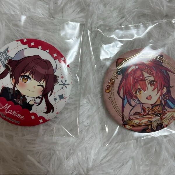 ホロライブ 宝鐘マリン 缶バッジ