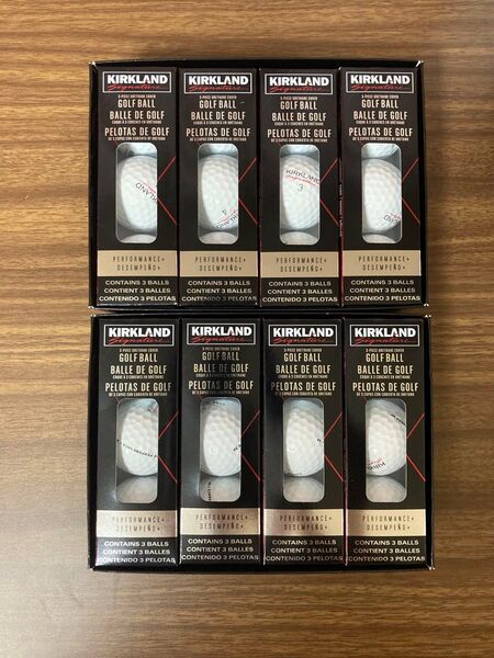新品 KIRKLAND カークランド シグネチャー ゴルフボール ホワイト 24球