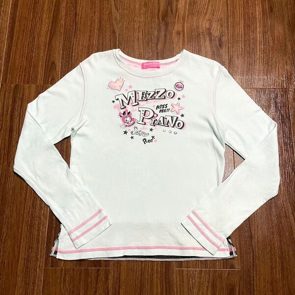 メゾピアノmezzo piano 160cm トップス平成レトロy2k 女児