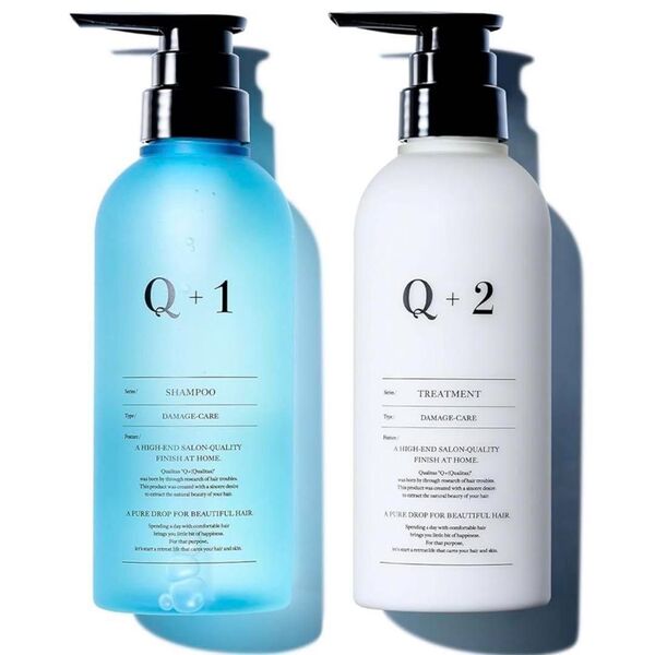 【新品未使用】クオリタス シャンプー トリートメント セット ダメージ集中補修 400ml 美容室専売品 Q