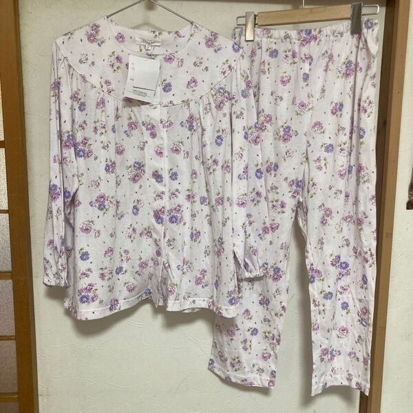 (新品)花柄レディース婦人パジャマ ルームウェアLP