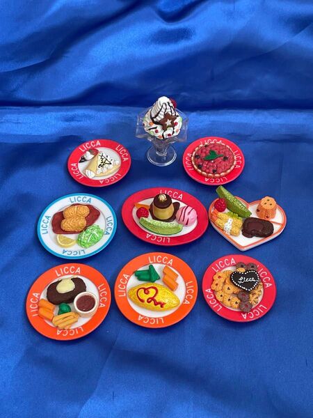 リカちゃん アイドルカフェ 食べ物 フード レトロまとめ売り②