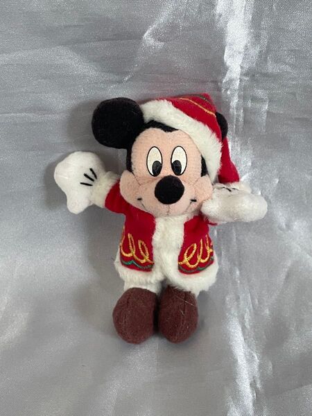 ディズニー ミッキーマウス レトロ クリスマス ぬいぐるみ
