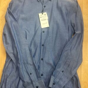 zara メンズ スリムフィット シャツ 新品未使用 XL