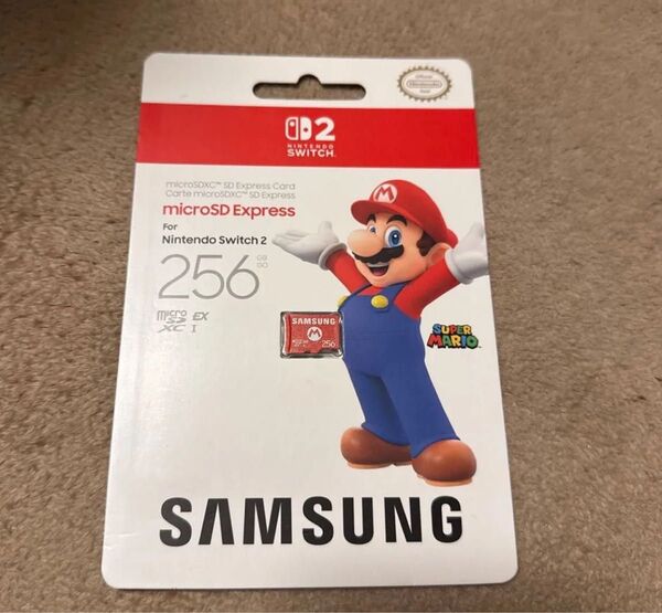 Samsung microSD Express Card 256GB for Nintendo Switch 2