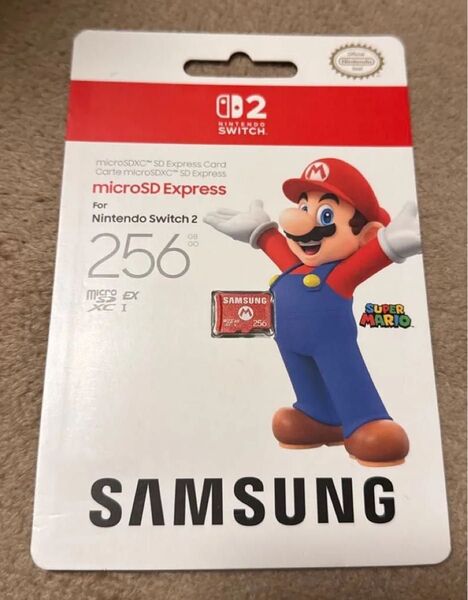 Samsung microSD Express Card 256GB for Nintendo Switch 2