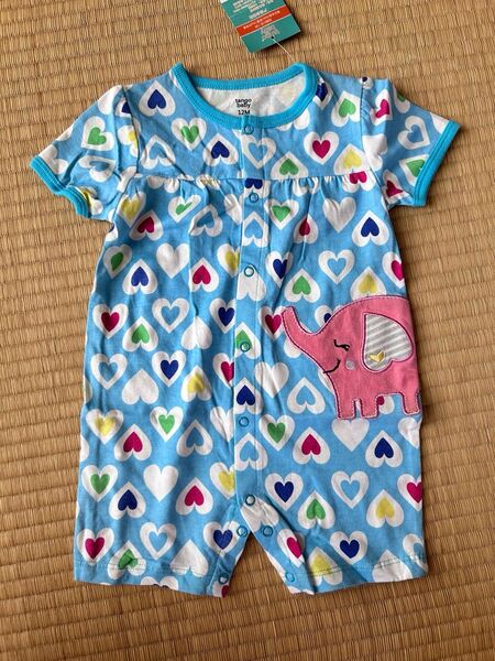 新品 ベビー服 ロンパース12ヵ月