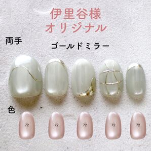 伊里谷様専用 マグネットネイル ニュアンスネイル 個性派ネイル チェックネイル