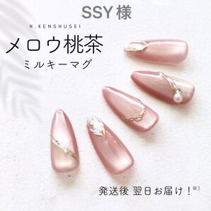 SSY様専用 ネイルチップ マグネットネイル ニュアンスネイル ピンクネイル 夏ネイル
