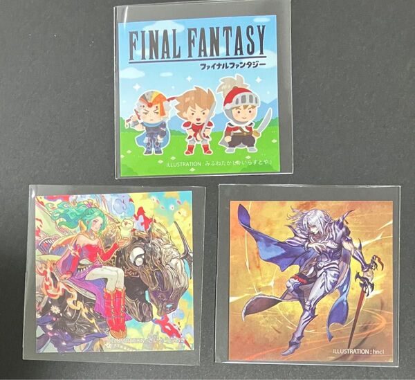 秋葉原アトレ ファイナルファンタジー FF ステッカー 特典 シール セシル ティナ