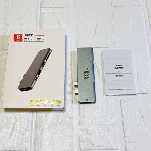 Macbook ハブ HDMIポート USB C 6ポート 多機能アダプター