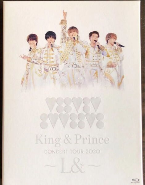 「King & Prince/CONCERT TOUR 2020~L&~〈初回限定盤・2枚組〉」Blu-ray