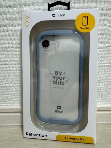 未開封品 Hamee iFace iPhone 16e REFLECTION ペールブルー 水色 ペール ブルー 青 あお