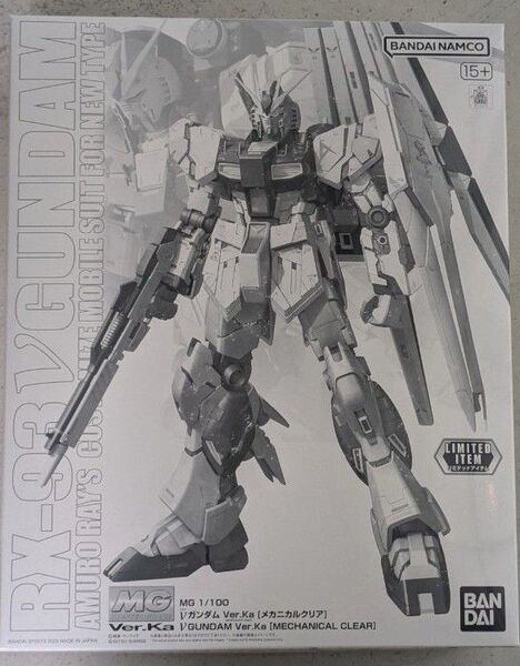 MG νガンダム Ver.Ka メカニカルクリア ガンプラ 逆襲のシャア