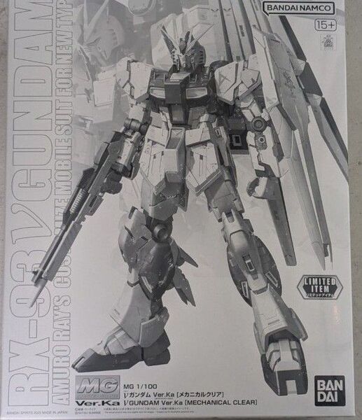 【未組立】MG 1/100 νガンダム Ver Ka メカニカルクリア 逆襲のシャア
