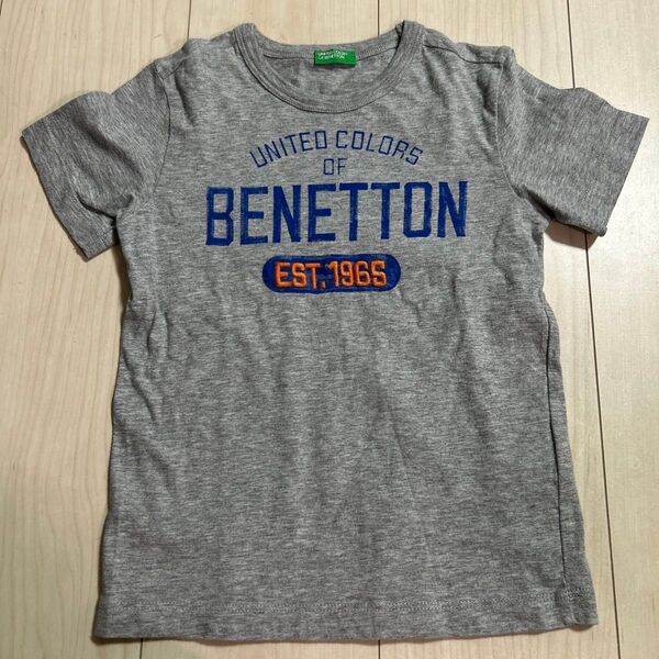 BENETTON 刺繍入り 110cm Tシャツ