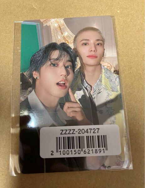 Stray Kids Hollow FC盤限定特典ユニットカード単体 新品 H
