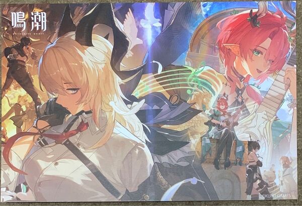 【ポストカード】秋葉原 配布 鳴潮 ザンニー ジャコンヌ 1st Anniversary ~君と紡ぐ潮の調べ~1周年記念抽選会