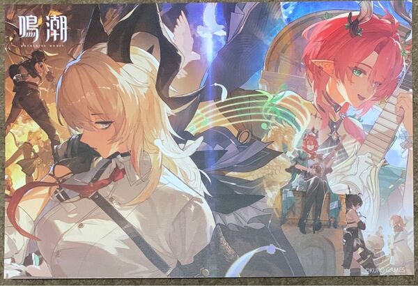 ②【ポストカード】秋葉原 配布 鳴潮 ザンニー ジャコンヌ 1st Anniversary ~君と紡ぐ潮の調べ~1周年記念抽選会