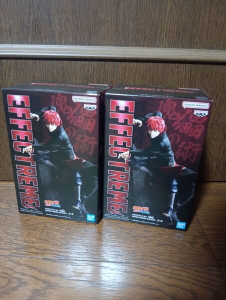 NARUTO-ナルト フィギュア 疾風伝 EFFECTREME サソリ フィギュア 2個セット 最新作 フィギュア