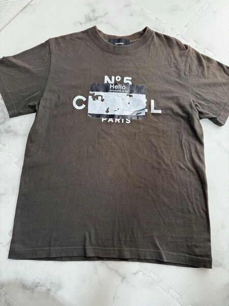 MICALLE MICALLE ACCOUNT パロディTシャツ ミカーレミカーレ CHANEL シャネル