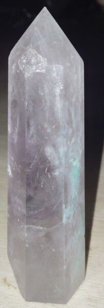 六角柱 フローライト 鉱物 水晶 天然石 原石 鉱石 オブジェ 置物 虹入り パワーストーン