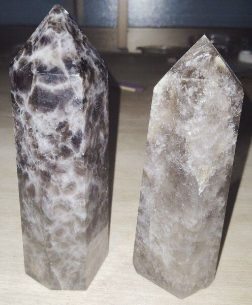 バラ売り可 黒水晶 モリオン 置物 原石 天然石 鉱物 鉱石 浄化 六角柱 パワーストーン