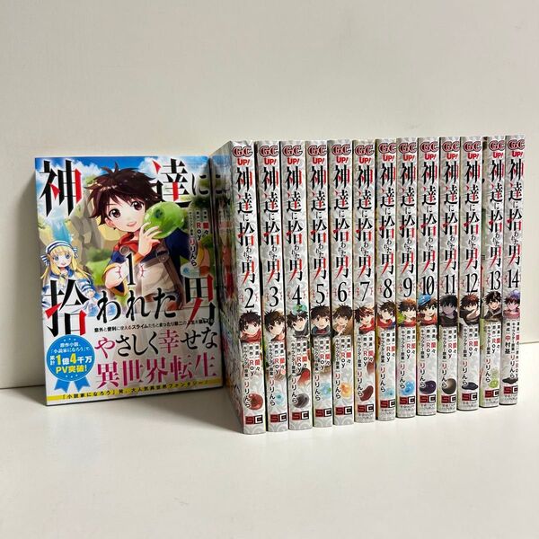 神達に拾われた男 1〜14巻 全巻セット まとめ売り 漫画 マンガ 全巻 神達に拾われた男全巻