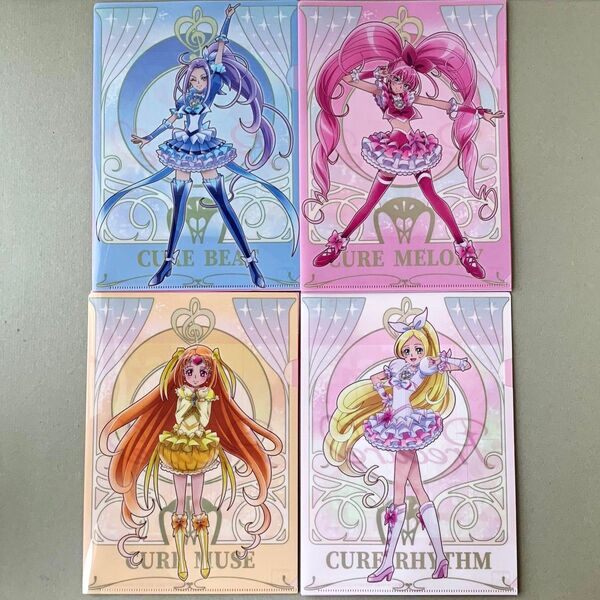 プリキュアオールスターズ クリアファイルコレクション vol.4/スイートプリキュア♪/BANDAI ガシャポン