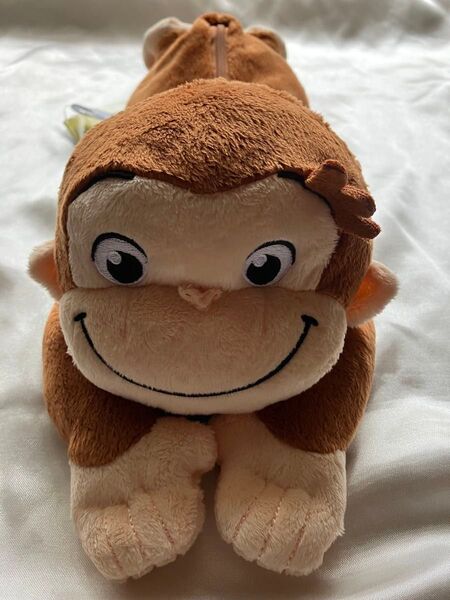 【新品未使用】おさるのジョージ ぬいぐるみペンケース ・ポーチ