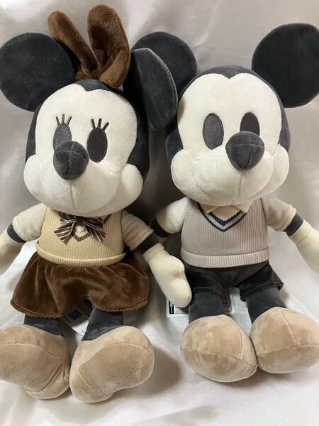 【新品未使用】デココレ 制服ベストBIGぬいぐるみ ミッキー&ミニー