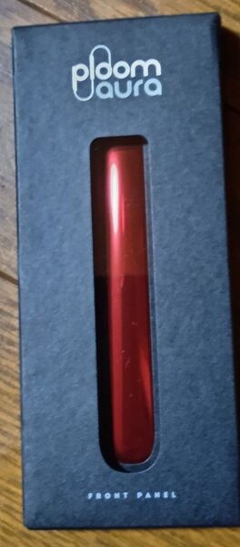*新品*未開封★プルームaura(オーラ)フロントパネル★色はラヴァレッド