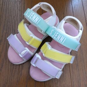 S.JENNI パステルカラー サンダル 20cm